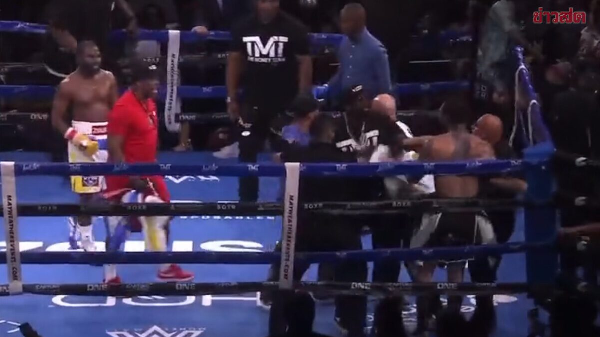 Battle of Floyd vs New York Gang Leader Nephew In the end, raise the fight against each other  superwinway