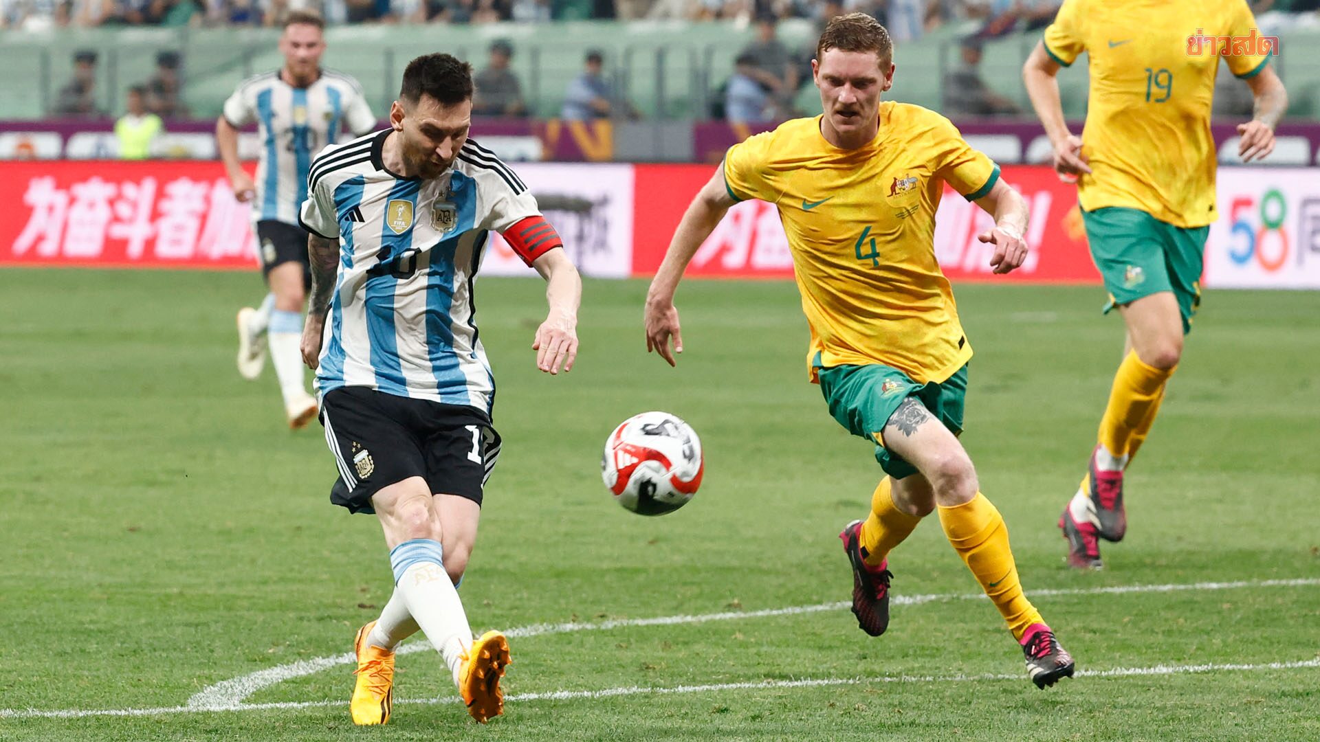 Messi scores early, Argentina beats Australia 2-0 in a warm-up match for the national team in China fast168