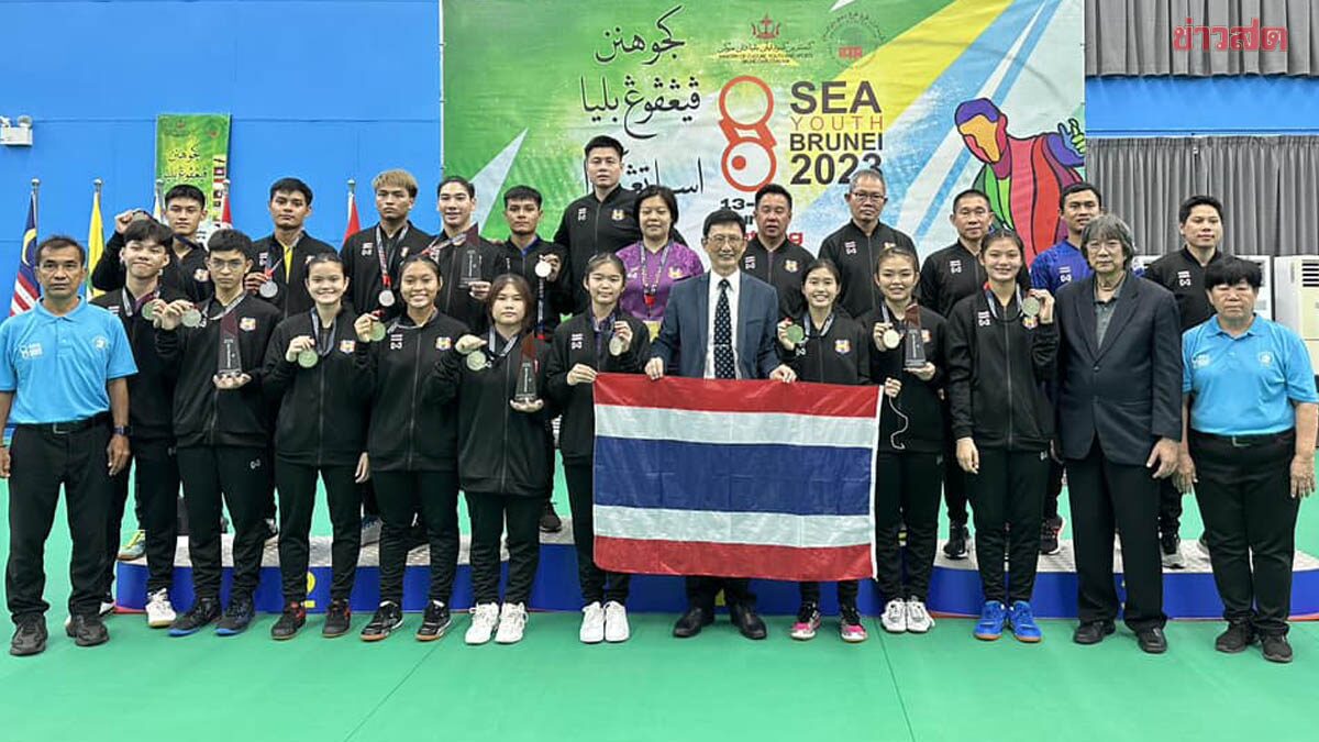 Thai ping pong starts with 3 champions ASEAN Youth Championships in Brunei fast168