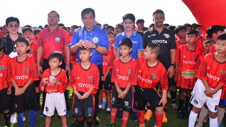 Toyota Junior Finding young players with excellent skills in Sukhothai joining the U-14 ASEAN Dream superwinway