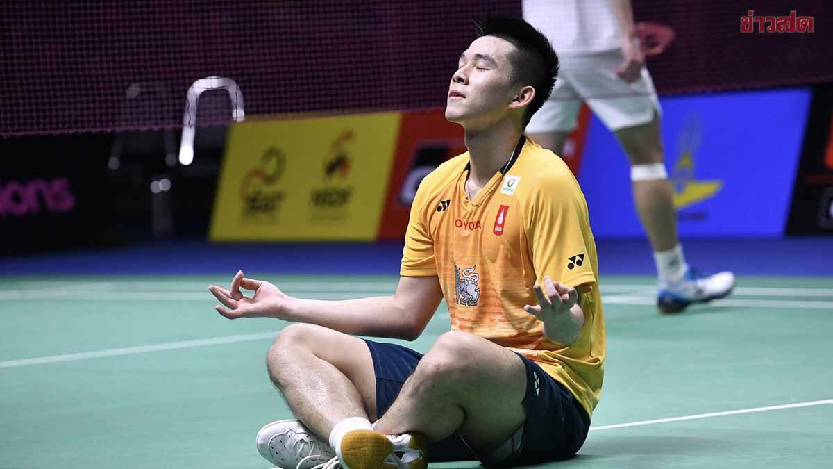 Kulwut shows great form Outstanding champion of chicken feathers Thailand Open 2023 superwinway