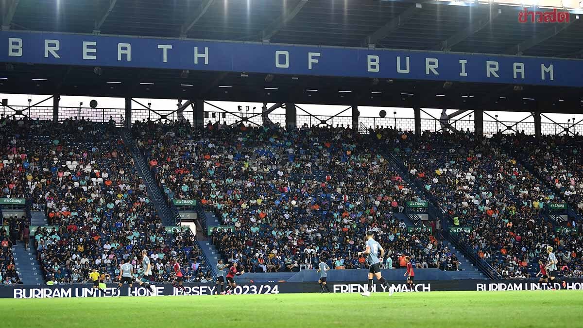 Popular poll reveals that Buriram won the hearts of football fans, Tha Ruea, ranked second superwinway